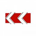 Знак светодиодный 1.34.1 Направление поворота 500х1160