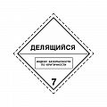 Знак опасности "Делящиеся материалы" 7 класс